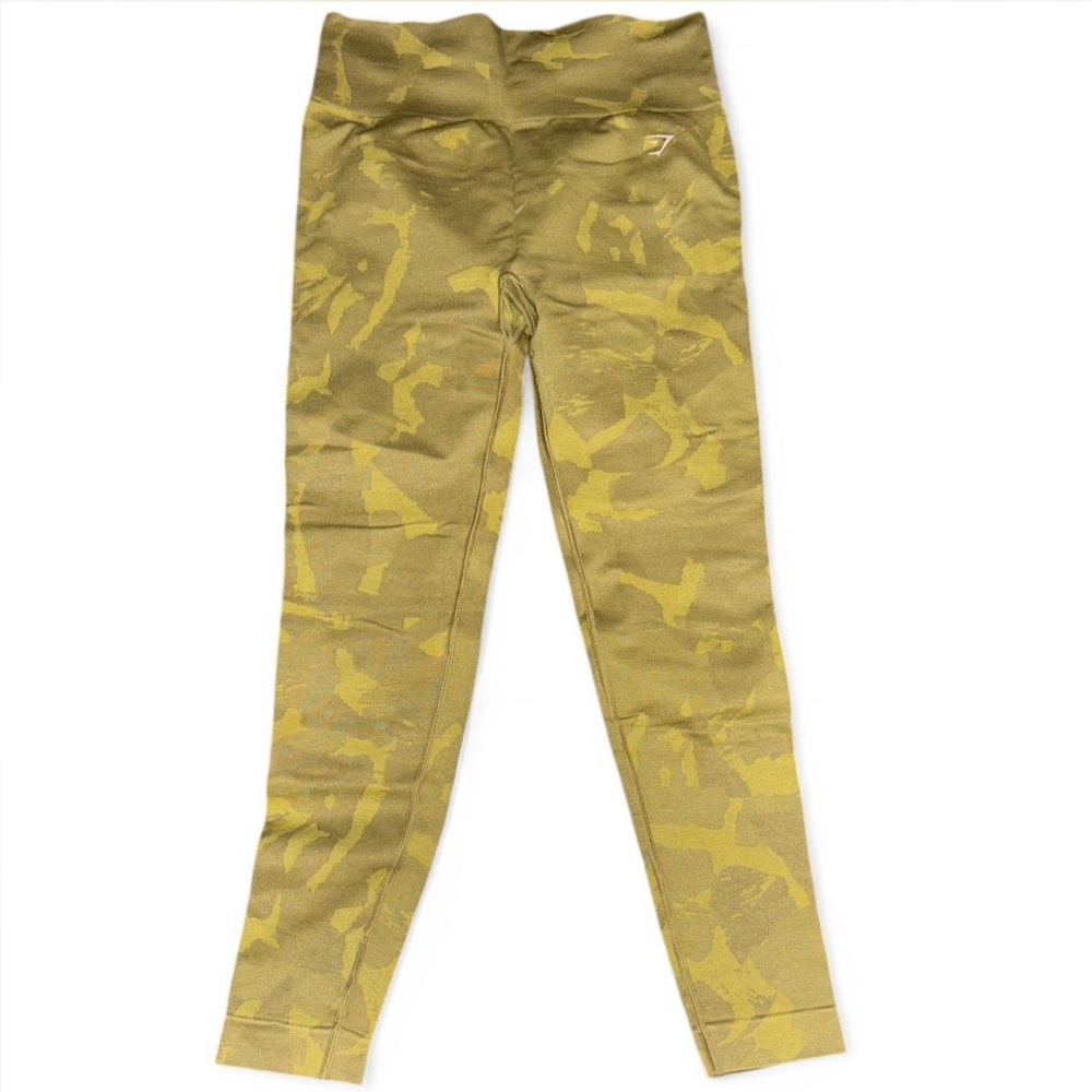 lime green Gymshark leggings